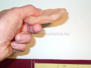 szabókréta készítés